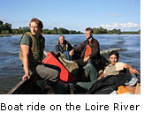 A boat ride on the Loire River