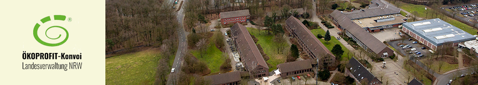 Luftbild des Landesamt für Ausbildung, Fortbildung und Personalangelegenheiten der Polizei NRW in Selm